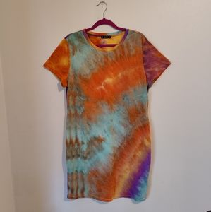 Tie Dye Bodycon Dress